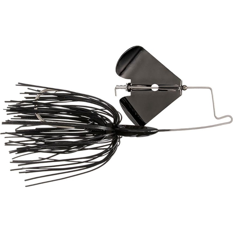 Buckeye Lures Buzzerk Buzzbait Black W/Black Blade 1/2 oz