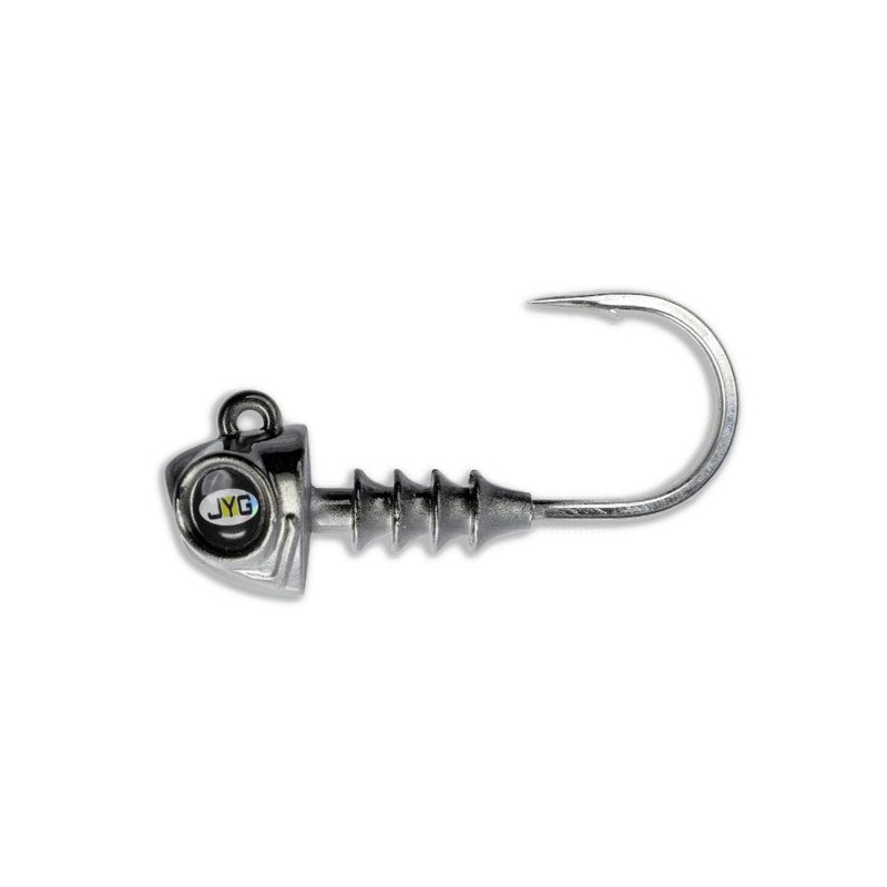 JYG PRO SWYM JIGHEAD 3 PACK MULLET 3IN (1/4OZ)