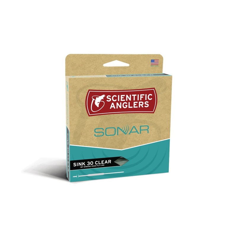 Scientific Anglers Sonar Sink 30 Clear Tip Fly Line 200 GRAIN / 6-7 WT