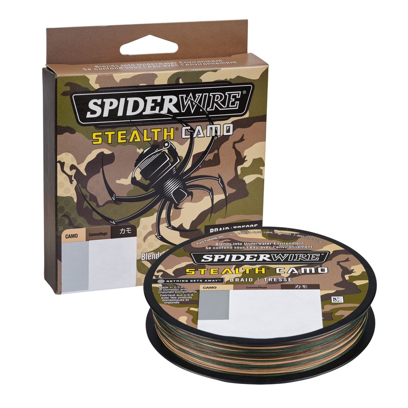 SpiderWire Stealth Camo Braid 30 lb Camo 300 yd