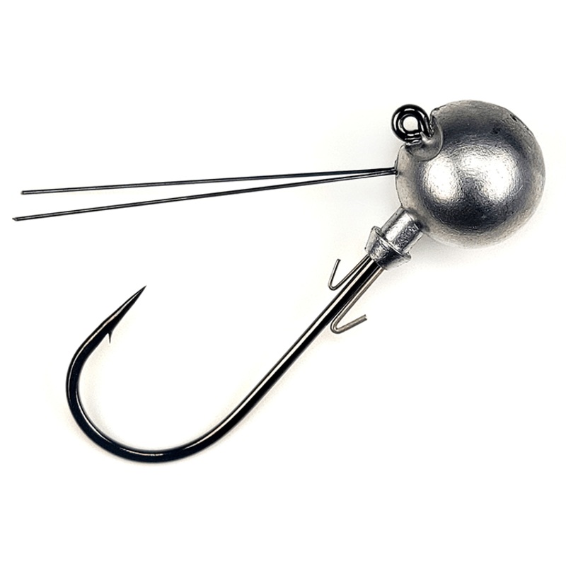 Gamakatsu Round 26R Weedless Jig Head 1/16 oz – #2/0 – 3pk