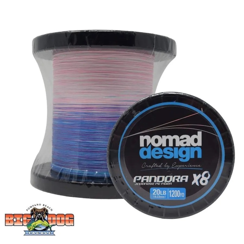 NOMAD PANDERRA 8x BRAID 1200YD 20lb