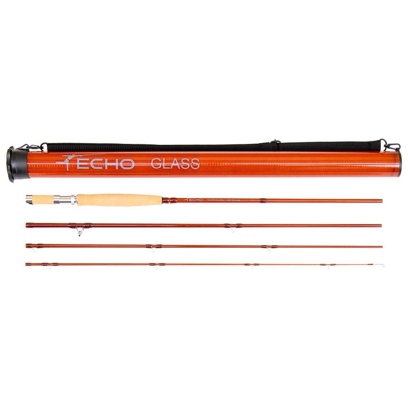 Echo River Glass Fly Rod Caramel 6’9 3 Weight