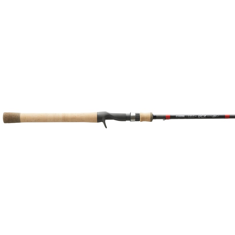 G. LOOMIS GCX JIG AND WORM CASTING RODS 852C:  7’1″ Medium/X Fast
