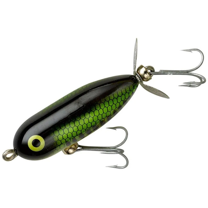 Heddon Baby Torpedo Topwater Prop Bait – 2.5 Inch Baby Bass 2.5 inch – 3/8 oz