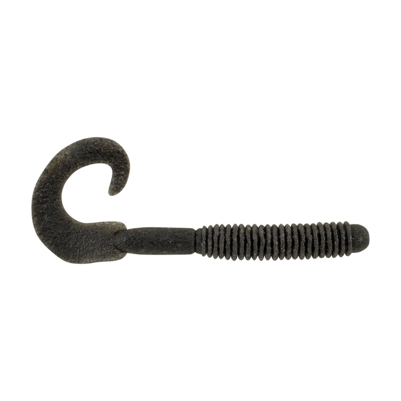 Berkley PowerBait MaxScent Lunch Worm Green Pumpkin