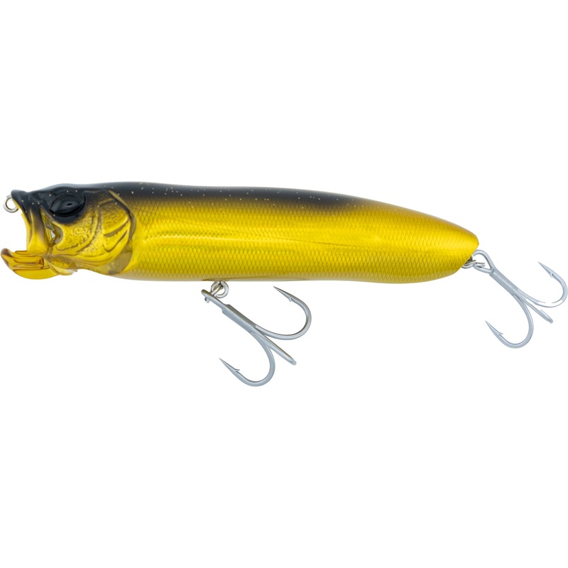 Megabass X-Pod Topwater Lure – 4 Inch GG Alien Gold – Respect Series