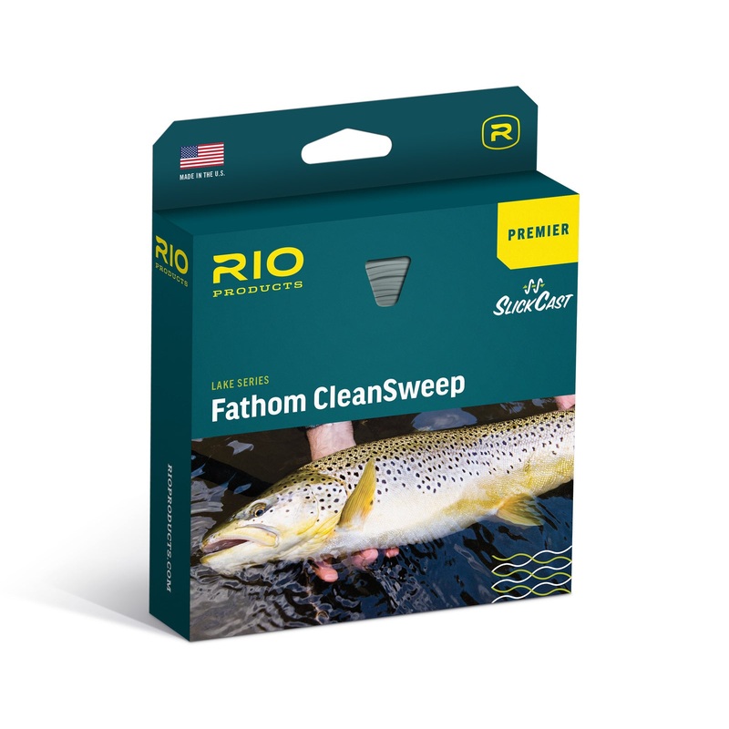 Rio Premier Clean Sweep Fly Line Clear/Black/Light Aqua WF5S2/S4/I