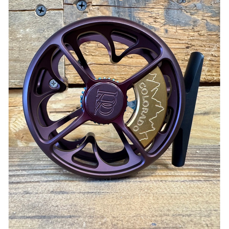 Ross Colorado Fly Reel – Matte Chocolate – Made in USA 2/3 WT