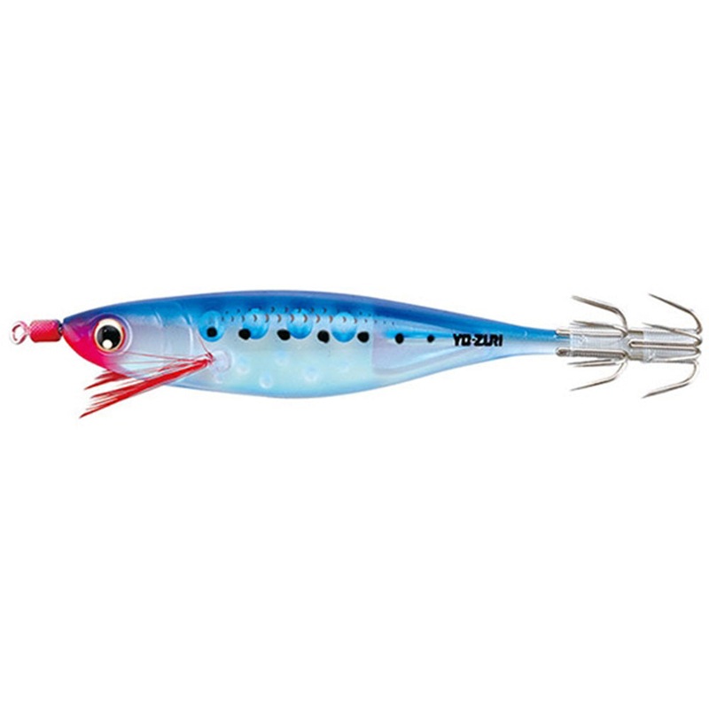 Yo-Zuri Ultra Bait Aurora Sinking Squid Jig 95mm – 3.75 Inch Luminous Blue 3.75 inch