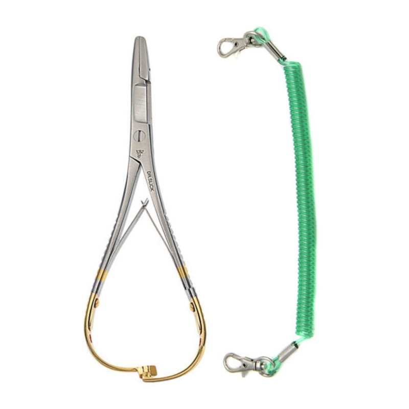 Dr. Slick Mitten Scissor Clamp Gold Loops 5.5 Inches