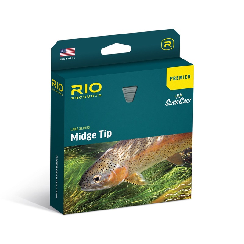 Rio Premier Midge Tip Hover Fly Line WF5F/S1 Gray / Yellow / Beige