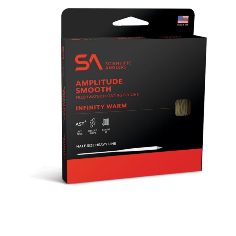 SA AMPLITUDE SMOOTH INFINITY WARM TAPER WF-5-F MIST GREEN/BRONZE/TANIC