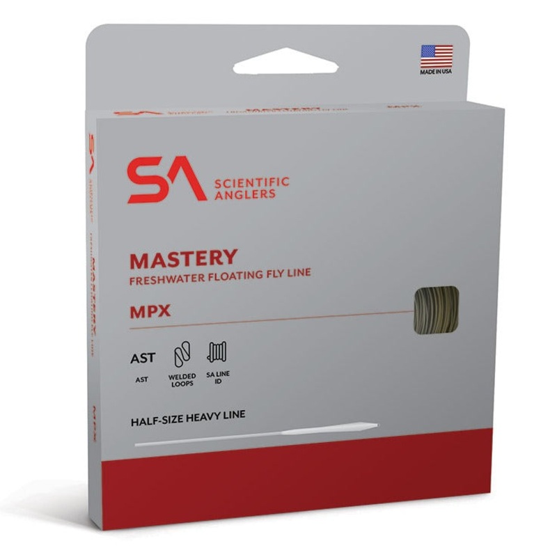 Scientific Anglers Mastery MPX Fly Line Amber/Willow WF3F