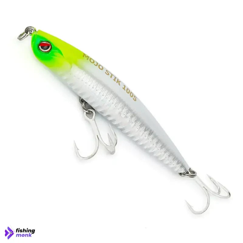 Littma Mojo Stik Hard Lure | 100mm | 36g Lemon Head