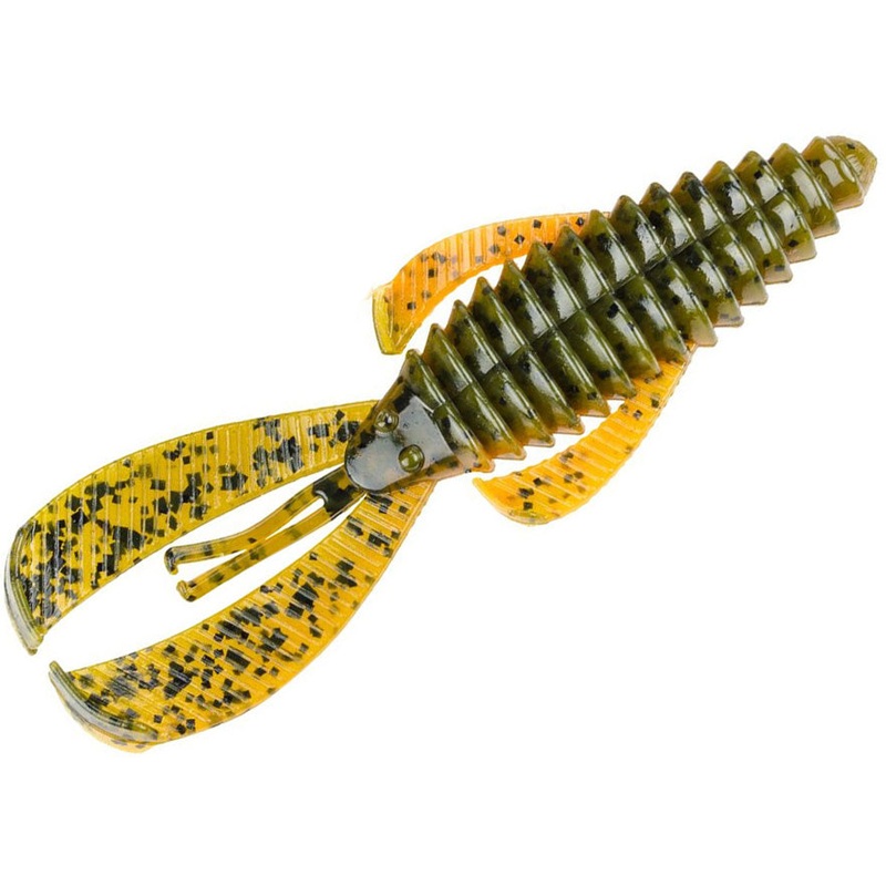 Strike King Rage Magnum Bug 4 1/2 inch Soft Plastic Creature 6 pack Bama Craw