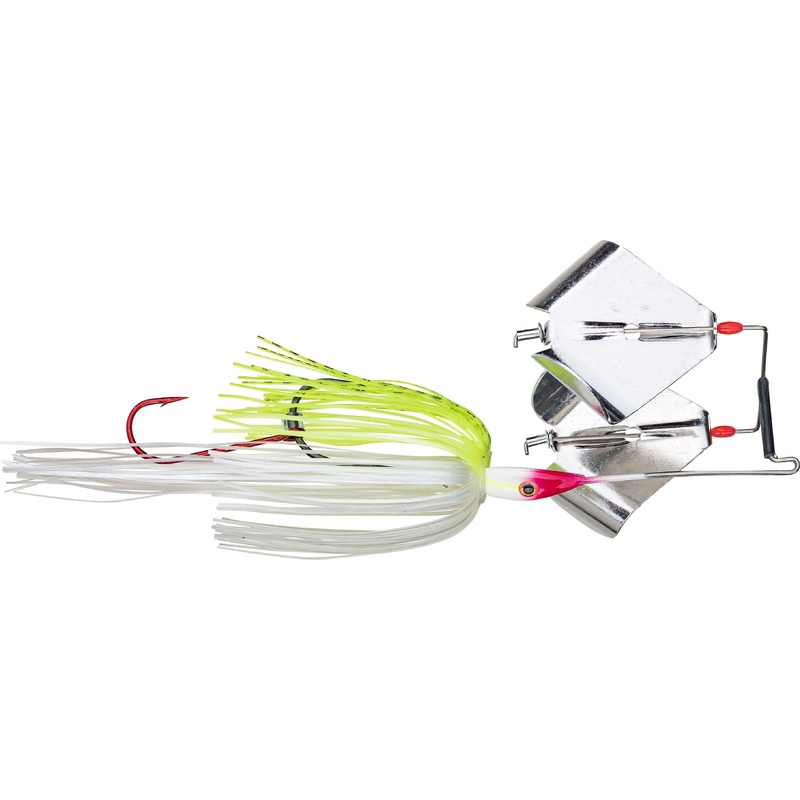 Strike King The Double Take Buzzbait Chartreuse White – 1/2 oz