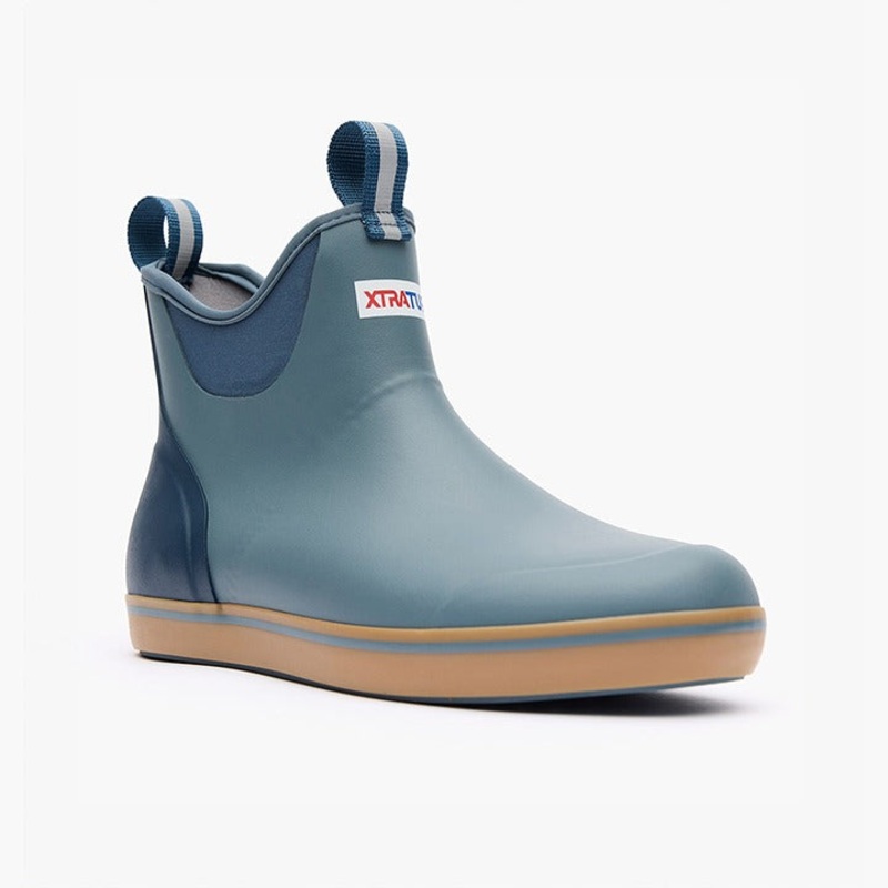Xtratuf Men’s 6″ Ankle Deck Boots Stormy Blue Stormy Blue 9