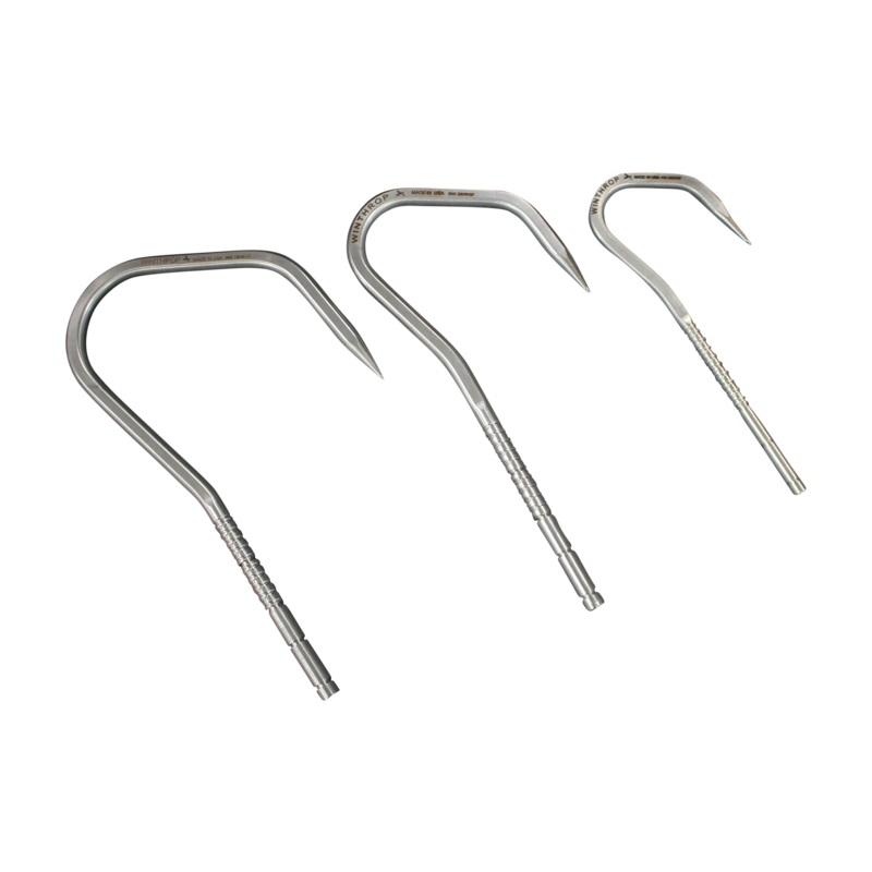 Winthrop Tackle Gaff Hooks  2, 3, and 4 Sizes 2″ Light