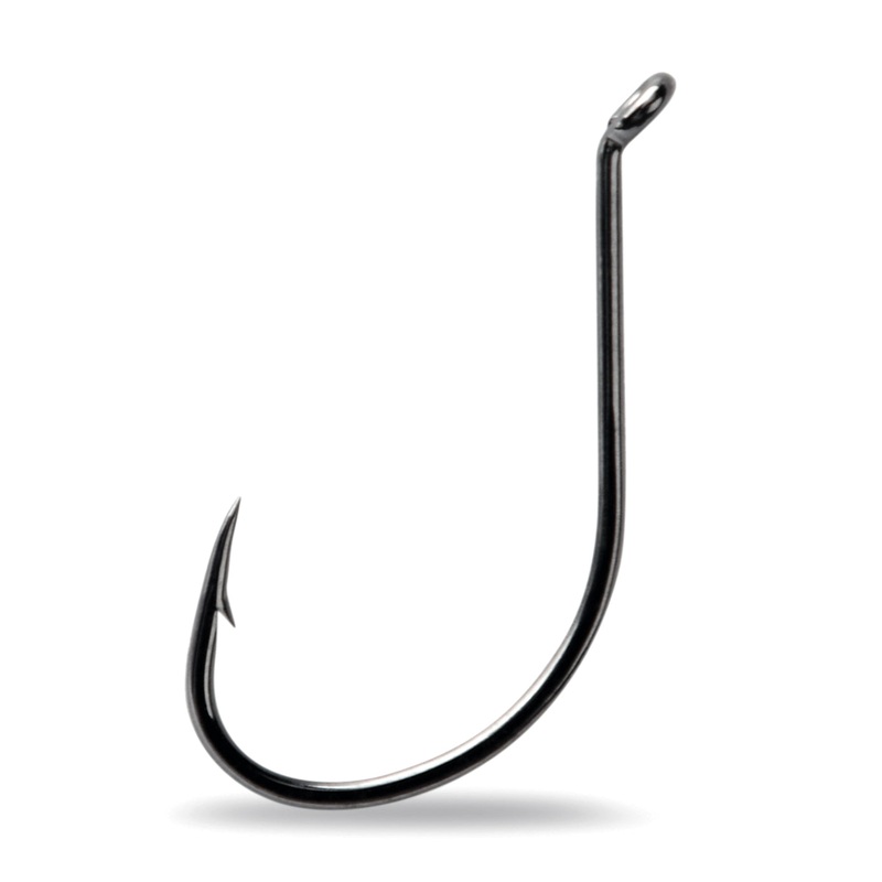 Mustad 10546 Drop Shot/Live Bait Hook 6 pack Black Nickel 6