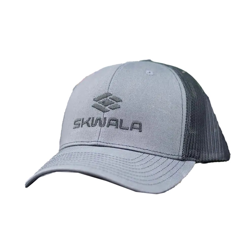 Skwala Icon Mid Trucker Hat Charcoal/Black