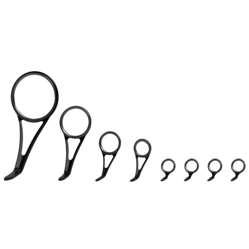 American Tackle SSR Concept Style Spinning Guide Kits Black & Polished Rods up to 6 ft