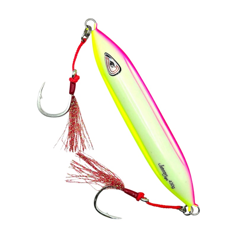 Johnny Jigs The Railer Slow Pitch Jigs All Glow 130 g