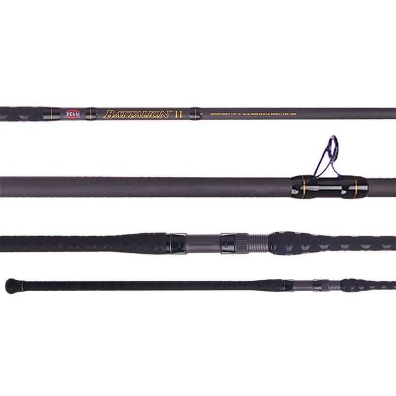 PENN BATTALION II SURF CONVENTIONAL ROD BATSFII5080C13 13′ MEDIUM HEAVY (50-80LB)
