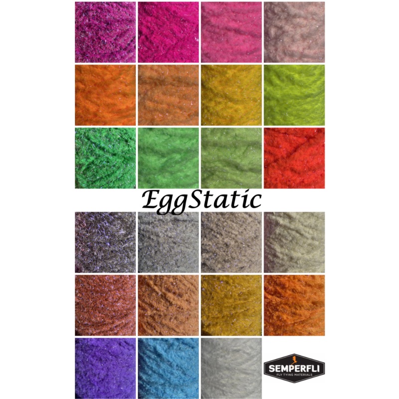 SemperFli EggStatic Egg Fritz 15mm Brown Trout Roe