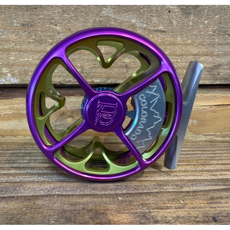 Ross Colorado Fly Reel – Mardi Gras – Made in USA 2/3 WT