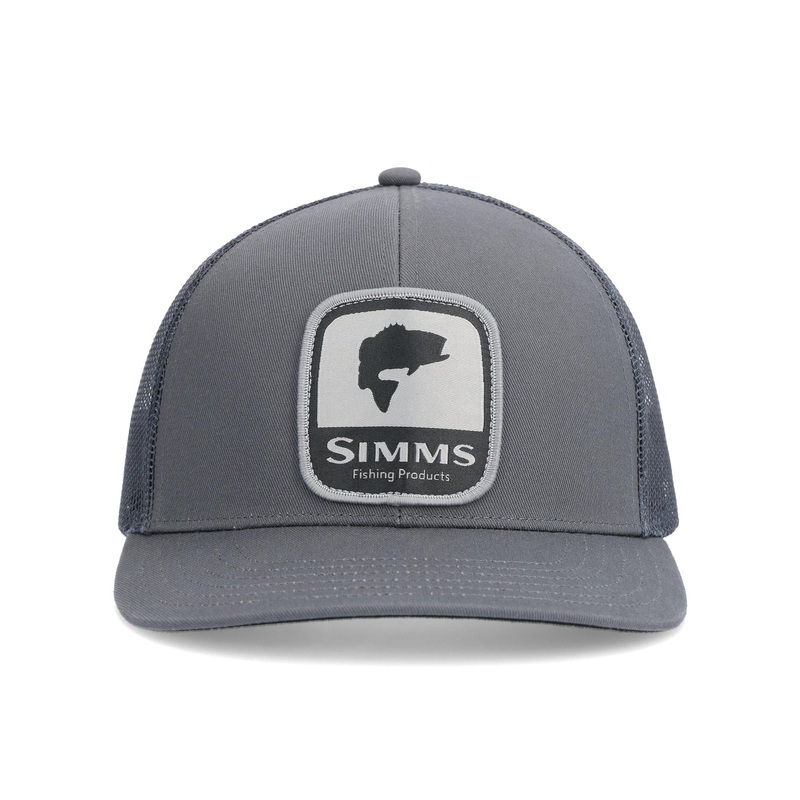 SIMMS HAUL ICON TRUCKER HAT Bass Gunmetal