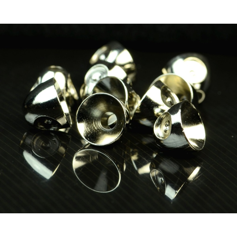 Spirit River Cross-Eyed Cones 1/4 in // 6.3 mm Black