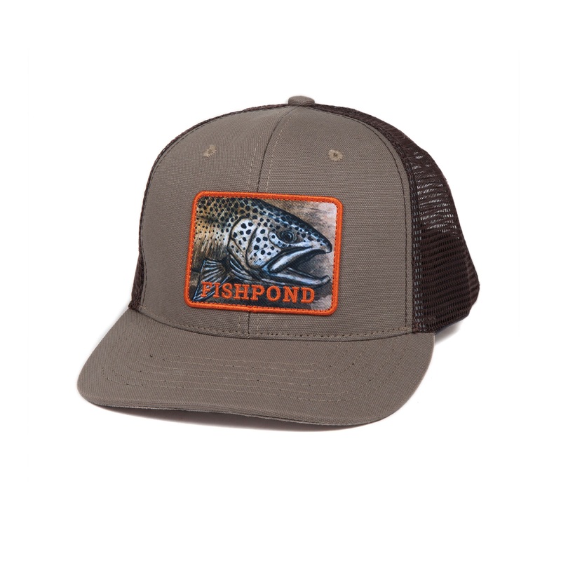 Fishpond Slab Trucker Hat OSFA Sandstone/Brown