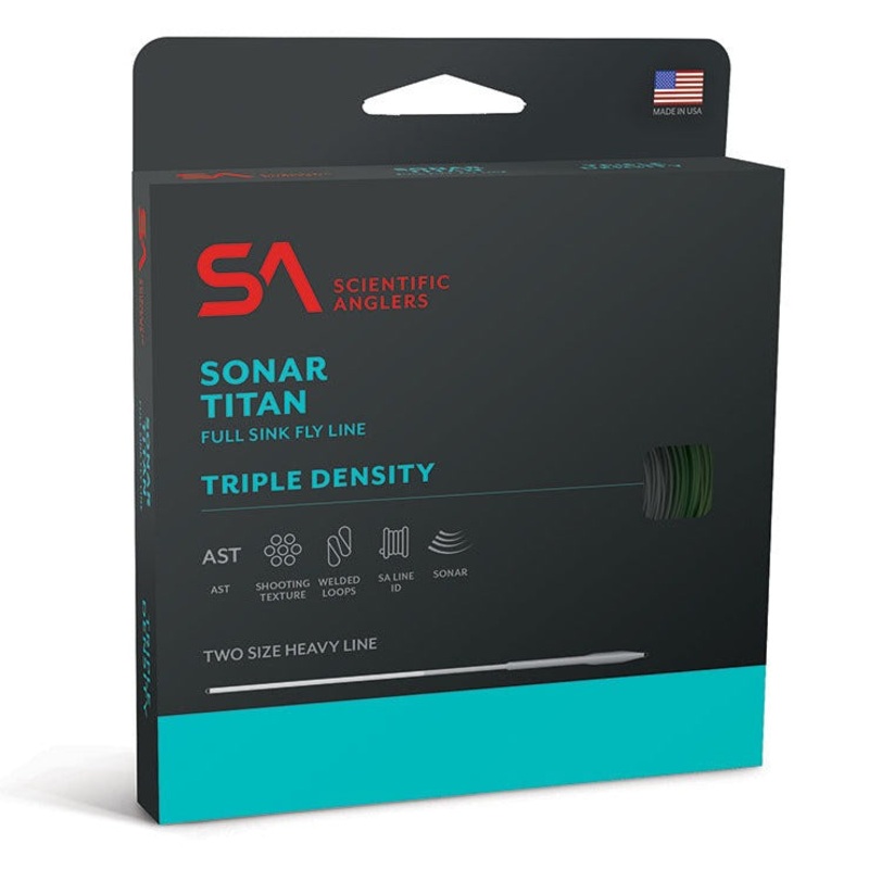 Scientific Anglers Sonar Titan Sink 3 / Sink 5 / Sink 7 Fly Line WF-8