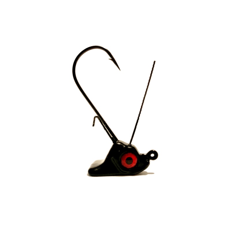 Black Ned Rig Stand Up Jigs 3pk 1/8oz