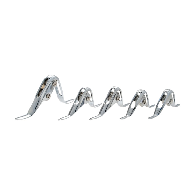 AFTCO Ball Bearing Wind-On Roller Guide Complete Sets Chrome