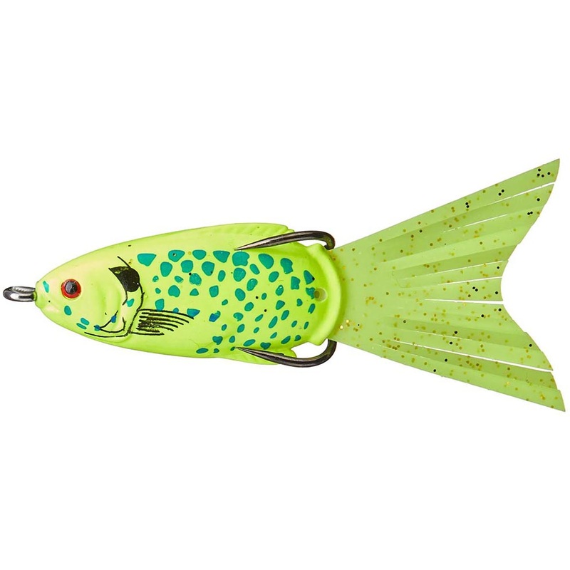 Strike King Bitsy Pad Perch – 3 Inch Chartreuse Gill
