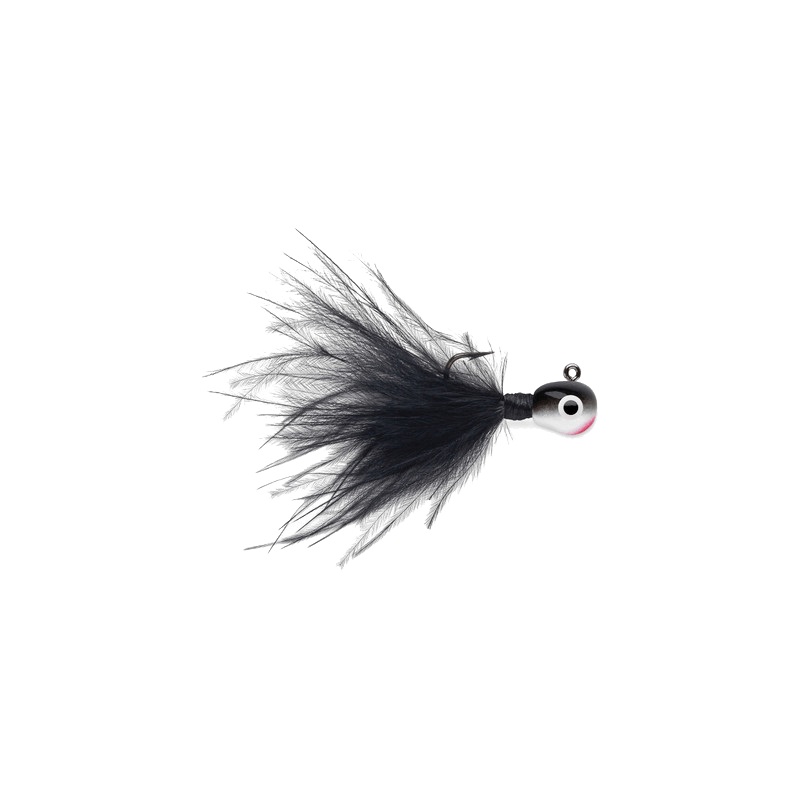 TUNGSTEN ROACH JIG – 1/32OZ 1/32OZ BLACK