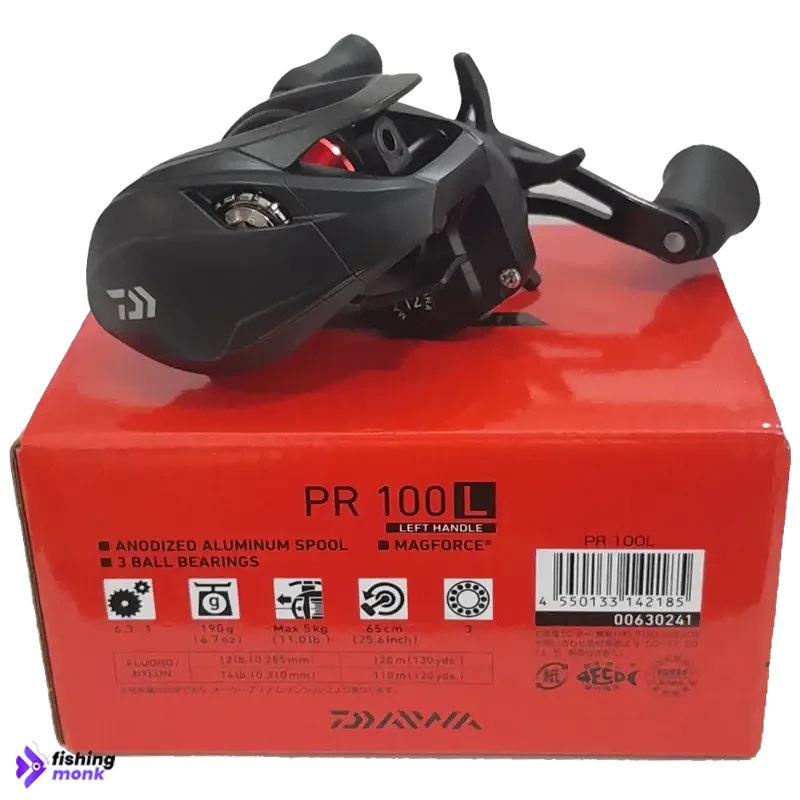 Daiwa PR 100 L Bait Casting Reel Left Handle