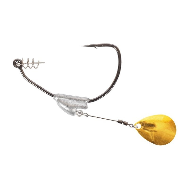 Owner Flashy Swimmer – Gold Colorado, 8/0, 3/8oz, Black