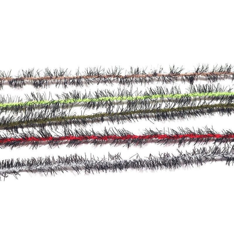 Hareline Fly Stubble Chenille Black