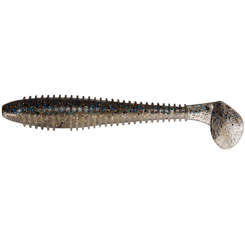Keitech Fat Swing Impact 7.8 inch Soft Paddle Tail Swimbait Bluegill Flash