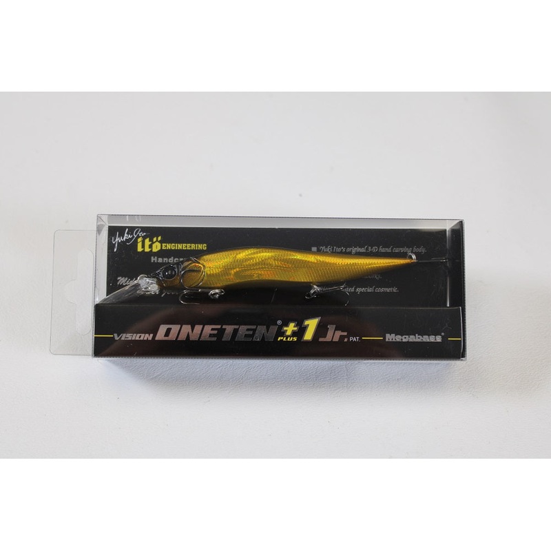 Megabass Vision 110+1 Jr. Jerkbait (SP-C) Alien Gold