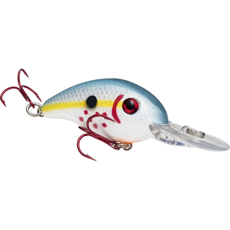 Mr. Crappie x Strike King Slab Hammer SHCC3 Crappie Crank Bleeding Sexy Shad