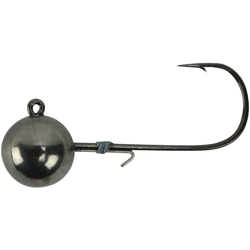Queen Tackle LS Tungsten Jigheads Unpainted 1 oz – 3/0 hook – 2 pack