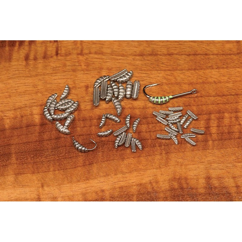 Ribbed Tungsten Scud / Shrimp Bodies Extra Small