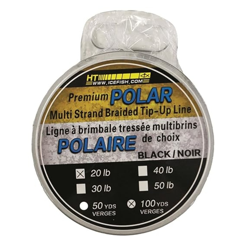 HT IL-1020 Polar Ice Braided Line 20# 100YD