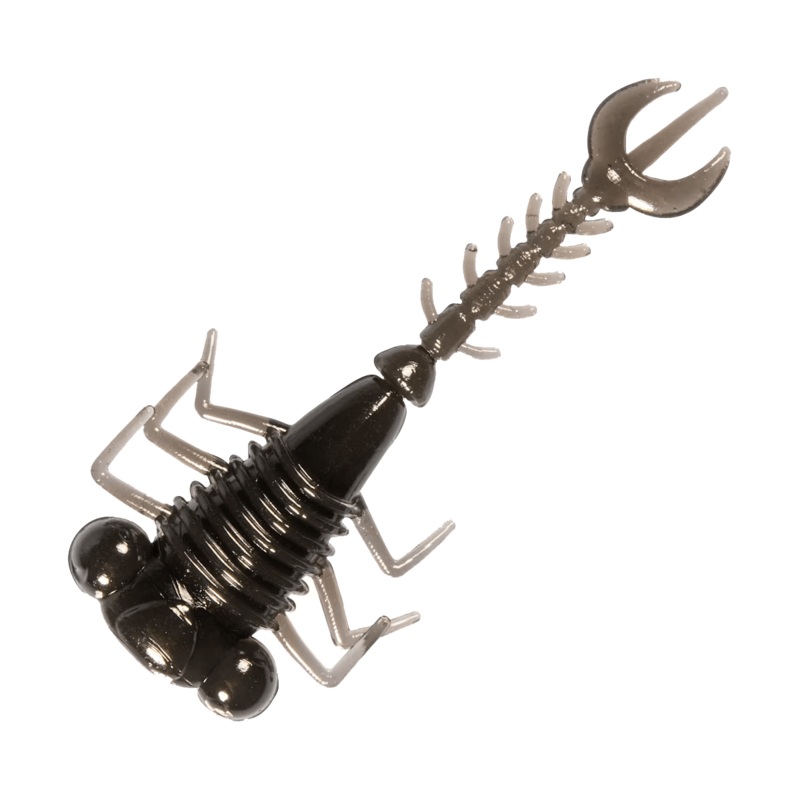 LARVAZ MICRO FINESSE BAIT 8PK 1.75IN 1.75IN BLACK