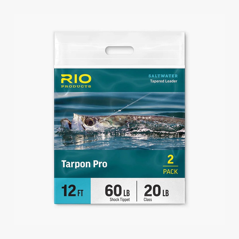Rio Tarpon Pro Leader – 2 Pack 2 – Pack 20lb – 60lb