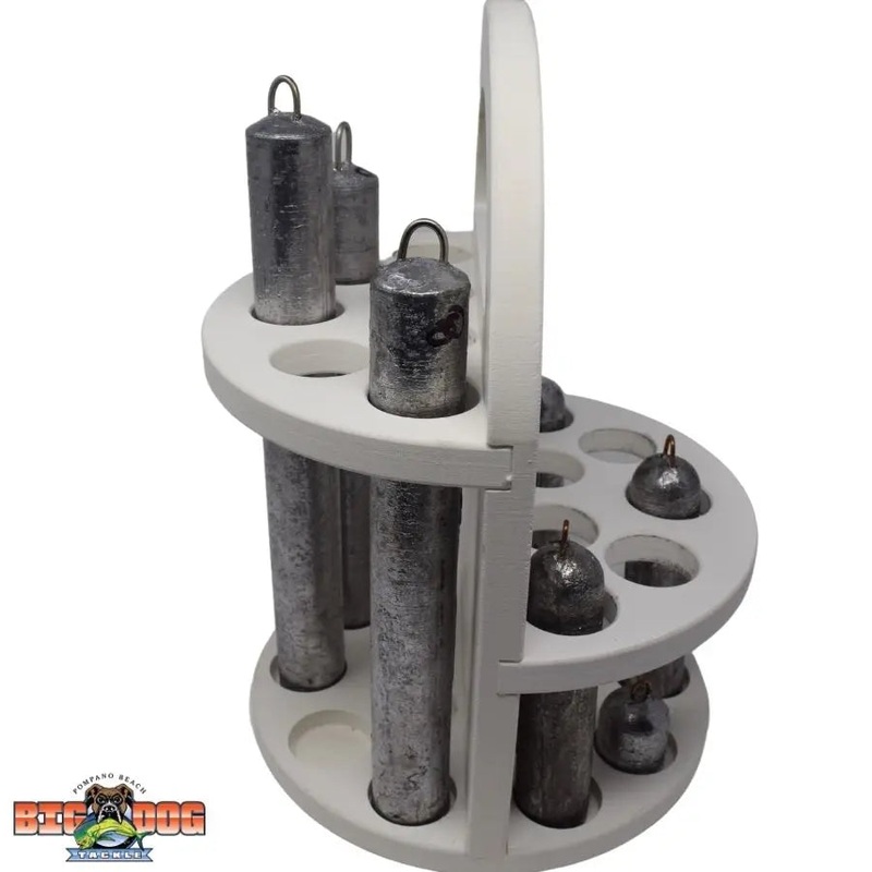 STICK LEAD BUCKET STORAGE INSERT CADDY WHITE